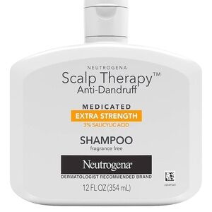 Neutrogena Scalp Therapy Anti-Dandruff Shampoo Extra Strength‎ 3% salicylic Acid